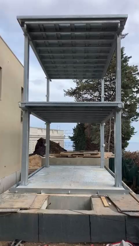Carlift enterré en installation